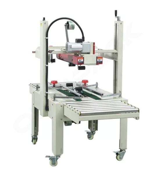 YARI OTOMATİK ALT-ÜST KAYIŞLI KOLİ BANTLAMA MAKİNESİ - OLM FXJ 6050