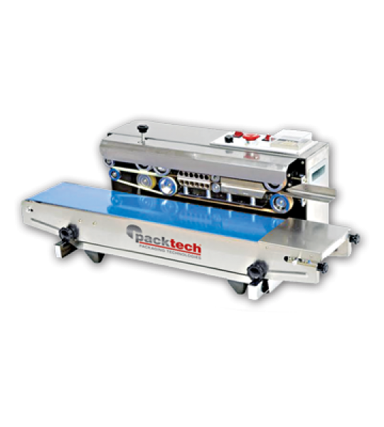 Packtech Yatay Konveyörlü Poşet Yapıştırma Makinesi PT-SF-150WP Paslanmaz Gövde